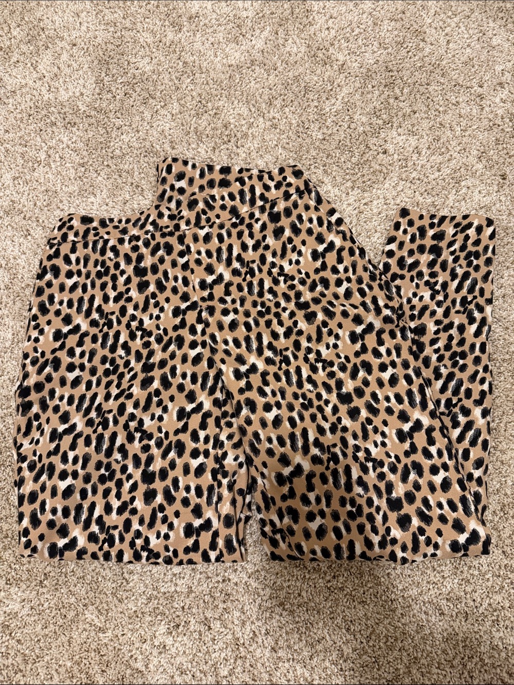 Banana Republic Leopard Print Dress Pants